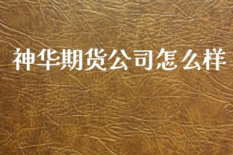 神华期货公司怎么样_https://wap.sdyuehang.cn_债券资讯_第1张
