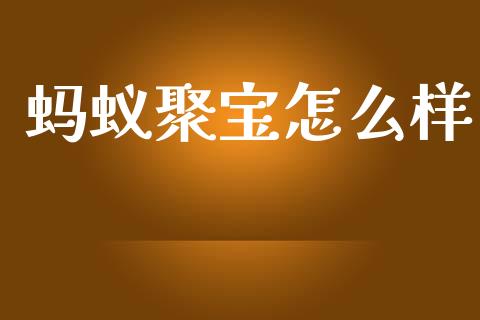 蚂蚁聚宝怎么样_https://wap.sdyuehang.cn_新股申购_第1张