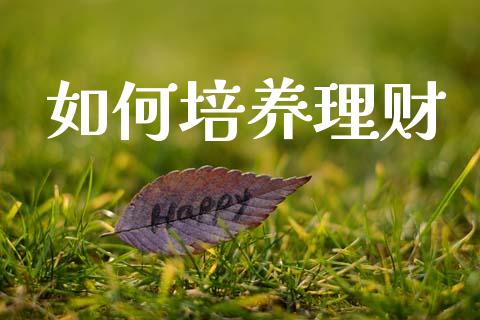 如何培养理财_https://wap.sdyuehang.cn_新股申购_第1张