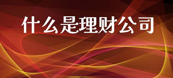 什么是理财公司_https://wap.sdyuehang.cn_新股申购_第1张