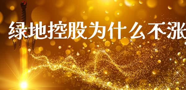 绿地控股为什么不涨_https://wap.sdyuehang.cn_债券资讯_第1张