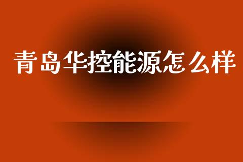 青岛华控能源怎么样_https://wap.sdyuehang.cn_美股行情_第1张