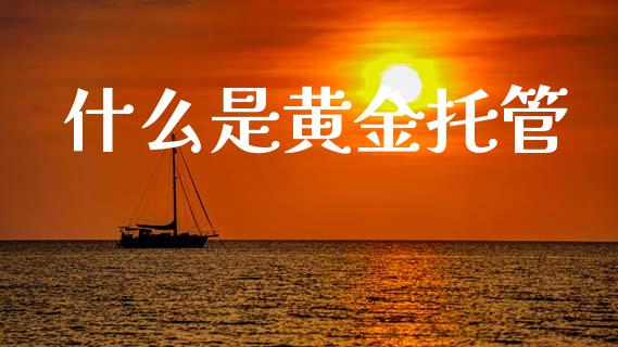什么是黄金托管_https://wap.sdyuehang.cn_美股行情_第1张