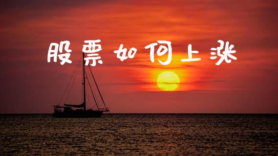 股票如何上涨_https://wap.sdyuehang.cn_债券资讯_第1张