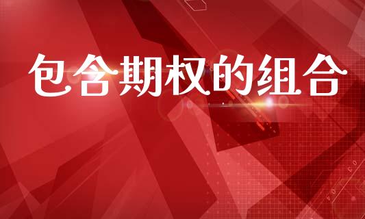 包含期权的组合_https://wap.sdyuehang.cn_新股申购_第1张