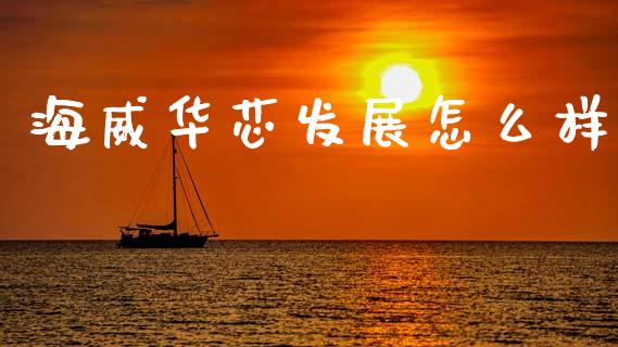 海威华芯发展怎么样_https://wap.sdyuehang.cn_美股行情_第1张