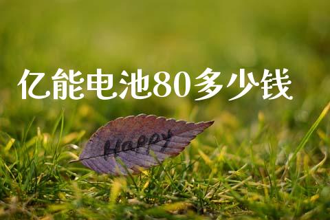 亿能电池80多少钱_https://wap.sdyuehang.cn_产经新闻_第1张