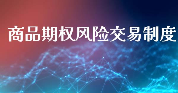 商品期权风险交易制度_https://wap.sdyuehang.cn_美股行情_第1张