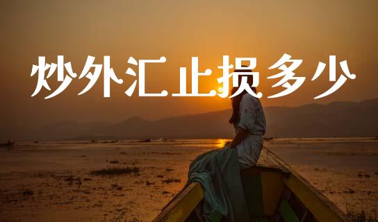 炒外汇止损多少_https://wap.sdyuehang.cn_新股申购_第1张
