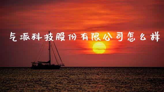 气派科技股份有限公司怎么样_https://wap.sdyuehang.cn_产经新闻_第1张