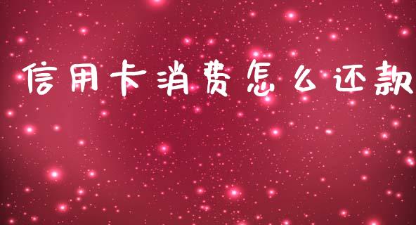 信用卡消费怎么还款_https://wap.sdyuehang.cn_债券资讯_第1张