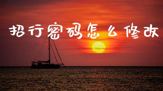 招行密码怎么修改_https://wap.sdyuehang.cn_新股申购_第1张