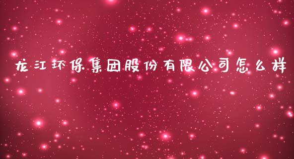 龙江环保集团股份有限公司怎么样_https://wap.sdyuehang.cn_产经新闻_第1张