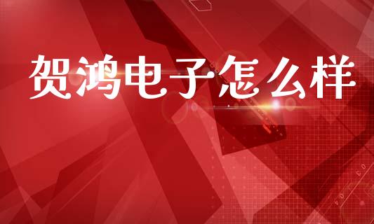 贺鸿电子怎么样_https://wap.sdyuehang.cn_产经新闻_第1张