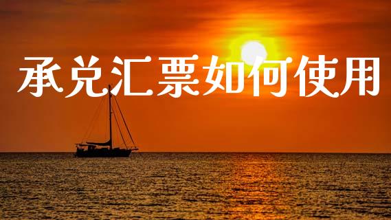 承兑汇票如何使用_https://wap.sdyuehang.cn_产经新闻_第1张