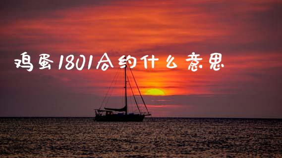 鸡蛋1801合约什么意思_https://wap.sdyuehang.cn_债券资讯_第1张