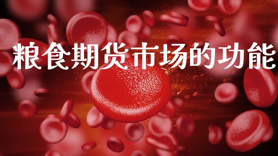粮食期货市场的功能_https://wap.sdyuehang.cn_美股行情_第1张