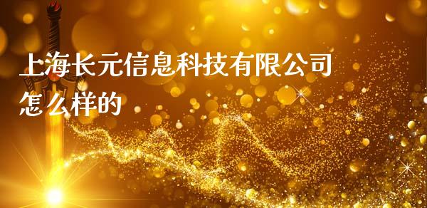 上海长元信息科技有限公司怎么样的_https://wap.sdyuehang.cn_债券资讯_第1张