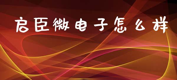 启臣微电子怎么样_产经新闻_第1张_产经新闻_债券资讯_新股申购_美股行情 启臣微电子怎么样_https://wap.sdyuehang.cn_产经新闻_第1张